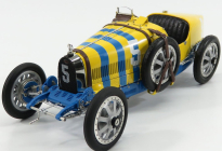 Cmc Bugatti T35 Suede N 5 Nation Coulor Project Sweden 1924 1:18 Žlutá Modrá