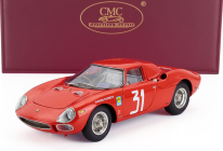 Cmc Ferrari 250lm Ch.n5899 Team Scuderia Filipinetti N 31 Winner Monza 1964 Nino Vaccarella 1:18 Red