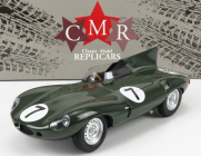Cmr Jaguar D-type Team Jaguar Cars Ltd N 7 24h Le Mans 1955 D.hamilton - T.rolt 1:18 Britská Závodní Zelená