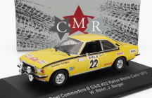 Cmr Opel Commodore B Gs/e (night Version) N 22 Rally Montecarlo 1973 W.rohrl - J.berger 1:43 Žlutá