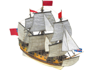 COREL H.M.S. Peregrine 1749 1:96 kit