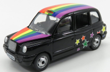 Corgi Austin London Taxi Lti Tx4 2007 - Peace & Love 1:36 Black