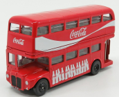 Corgi Routemaster Rml 2757 Autobus London Coca-cola 1956 1:64 Červená Bílá
