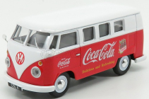 Corgi Volkswagen T1 Camper Van Coca-cola 1961 1:43 Červená Bílá