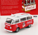 Corgi Volkswagen T1 Minibus Coca-cola With Surfboard 1961 1:43 Bílá Červená