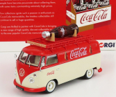 Corgi Volkswagen T1 Van Coca-cola Drink 1961 1:43 Červený Krém