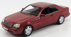 Cult-scale models Mercedes benz S-class 600sec Coupe (c140) 1992 1:18 Red Met