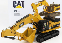 Dm-models Caterpillar Cat347d Pásový bagr 1:50, žlutá