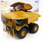 Dm-models Caterpillar Cat798ac Cassone Ribaltabile Cava Mineraria - Mining Truck 1:50 Žlutá Černá