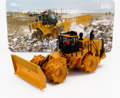 Dm-models Caterpillar Cat836 Ruspa - Scraper Tractor Landfill Compactor 1:50 Žlutá Černá