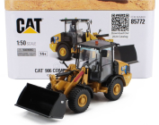 Dm-models Caterpillar Cat906 Compact Electric Ruspa Gommata - Scraper Tractor Wheel Loader 1:50 Žlutá Černá