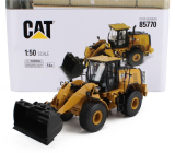 Dm-models Caterpillar Cat950 Ruspa Gommata - Scraper Tractor Wheel Loader 1:50 Žlutá Černá