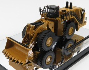 Dm-models Caterpillar Cat994k Ruspa Gommata - Scraper Tractor Wheel Loader 1:125 Žlutá Černá