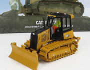 Dm-models Caterpillar Catd3 Dozer Ruspa Cingolata - Scraper Type Tractor 1:50 Žlutá Černá