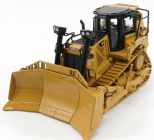 Dm-models Caterpillar Catd8t Ruspa Cingolata - Scraper Type Tractor 1:50 Žlutá Černá