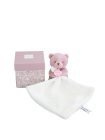 Doudou Můj malý medvídek 10 cm růžový