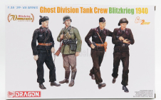 Dragon armor Figures Soldati - Soldiers Military Tank Crew Ghost Division 1940 1:35 /