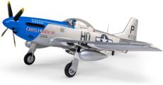 RC letadlo E-flite P-51D Mustang 1.2m SAFE Select BNF Basic