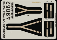 Ed49062 Lept - Seatbelts RAF WWII FABRIC