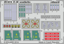 Ed49673 LEPT  F-4C Seatbelts  1/48 