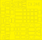 EdCX346 Flexible Mask He-115  1/72