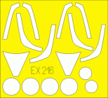 EdEX216 Flexible Mask F-16CJ 1/48