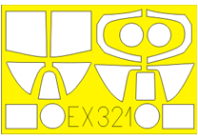 EdEX321 Flexible Mask Spitfire Mk.I 1/48