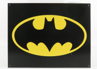 Edicola Accessories Metal Plate - Batman Logo 1:1 Černá Žlutá