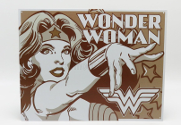 Edicola Accessories Metal Plate - Wonder Woman 1:1 Hnědá Bílá