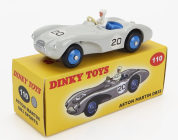 Edicola Aston martin Db3 Sports Spider N 20 Racing 1950 1:43 Světle Šedá