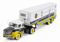 Edicola Berliet Tlr 10m Truck Semi-frigo Interflora Transports 1956 - Without Card Box 1:43 Bílá Hnědá Žlutá