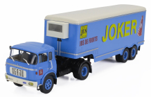 Edicola Berliet Tr12 Truck Semi-frigo Jus De Fruits Joker Transports 1964 - Without Card Box 1:43 Bluette
