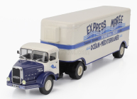 Edicola Bernard 150mb Truck Semi-frigo Express Maree Transports 1951 - Without Card Box 1:43 Krémově Modrá