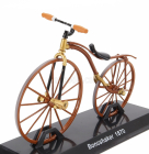 Edicola Bicicletta Boneshaker Bicycle 1870 1:15 Hnědé Zlato