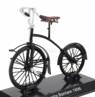 Edicola Bicicletta Crypto Bantam Bicycle 1896 1:15 Černá Hnědá Stříbrná