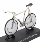 Edicola Bicicletta Moser Hour Record Bicycle 1984 1:15 Silver