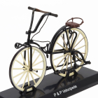 Edicola Bicicletta P&p Velocipede Bicycle 1:15 Black Beige