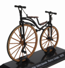 Edicola Bicicletta Reversible Velocipede Reino Unido Bicycle 1870 1:15 Černá Hnědá
