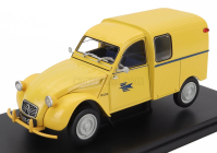 Edicola Citroen 2cv Azu Van Ptt 1954 1:24 Žlutá