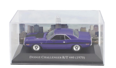 Edicola Dodge Challenger R/t 440 Coupe 1970 - Con Vetrina - With Showcase 1:43 Purple