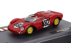 Edicola Ferrari 206sp Dino Spider Team Scuderia Ferrari Sefac N 482 Winner Cesana Sestriere 1965 Ludovico Scarfiotti 1:43 Red