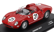 Edicola Ferrari 250p Spider 3.0l V12 Team Ferrari Spa Sefac N 21 Winner 24h Le Mans 1963 Ludovico Scarfiotti - Lorenzo Bandini 1:43 Red
