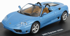 Edicola Ferrari 360 Spider 2000 1:43 Světle Modrá Met
