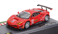 Edicola Ferrari 488 Gte 3.9l Turbo V8 Team Risi Competizione N 62 24h Daytona 2017 Giancarlo Fisichella - James Calado - Toni Vilander 1:43 Red