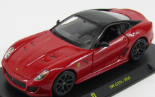 Edicola Ferrari 599 Gto 2010 - Con Vetrina - With Showcase 1:24 Červená Černá