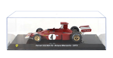 Edicola Ferrari F1  312 B3 N 4 Season 1973 Arturo Merzario - Con Vetrina - With Showcase 1:24 Red