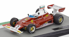 Edicola Ferrari F1  312t2 Team Scuderia Ferrari Sefac N 2 Season 1976 Clay Regazzoni 1:43 Červená Bílá