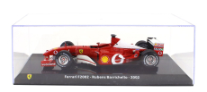 Edicola Ferrari F1  F2002 N 2 Season 2002 Rubens Barrichello - Con Vetrina - With Showcase 1:24 Red
