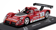 Edicola Ferrari F333 Sp F130e 4.0l V12 Team Doyle Risi Racing N 12 Winner Lmp1 Class 24h Le Mans 1998 Wayne Taylor - Fermin Velez - Eric Van De Poele - Without Display Box 1:43 Červená Bílá