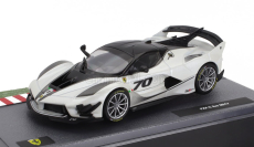 Edicola Ferrari Fxx-k Evo N 70 Press 2017 1:43 Bianco Italia - Bílá Perla Met